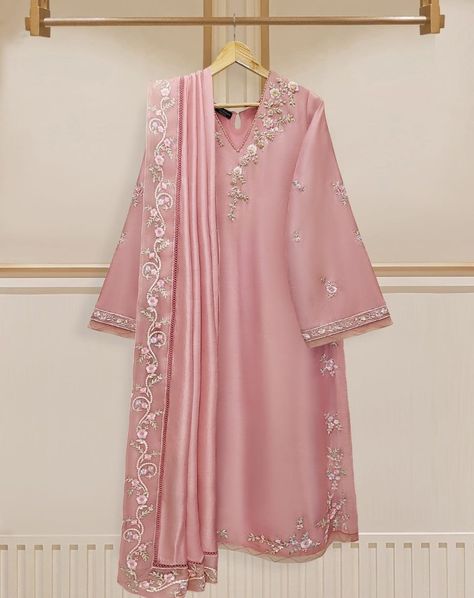 Aghanoor 2-Piece Pure Embroidered Raw Silk Suit (Women) Price: PKR 25,500 Size: Small, Medium, Large Color: Available as shown Fabric: Pure Embroidered Raw Silk Class: Luxury Pret Product Details: Shirt: Fabric: Premium raw silk Design: Exquisite embroidery for a luxurious look Trousers: Fabric: Pure raw silk Style: Matching trousers for a sleek and elegant silhouette Ideal For: Special occasions and formal wear. DEPTH BLUE Rs.4,990 Long Shirt: Cotton Lawn with embroidery Trouser: Cot... Silk Suit Women, Silk Design, Luxury Pret, Rs 4, Lawn Suit, Silk Style, India And Pakistan, Silk Suit, Lawn Suits