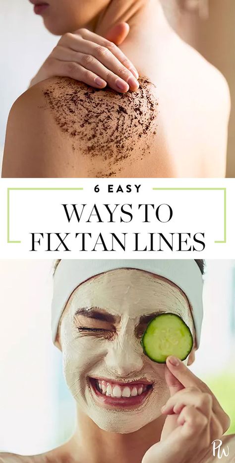 5 Easy Ways to Get Rid of Weird Tan Lines, Fast #fixtanlines #tanlines #summer #skincare #beauty #summerbeauty Get Rid Of Tan, Tanning Skin Care, Beauty Routine Checklist, How To Get Tan, Beauty Hacks Skincare, Make Up Tutorials, Real Techniques, Unwanted Hair Removal, Happy Skin