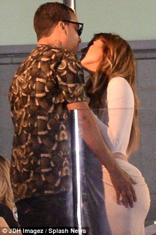 Khloe Kardashian steals a kiss from boyfriend French Montana at her 30th birthday yacht party | Daily Mail Online Birthday Yacht Party, 30th Birthday Party, French Montana, Yacht Party, Friday Evening, 30th Birthday Parties, A Kiss, Khloe Kardashian, 30th Birthday