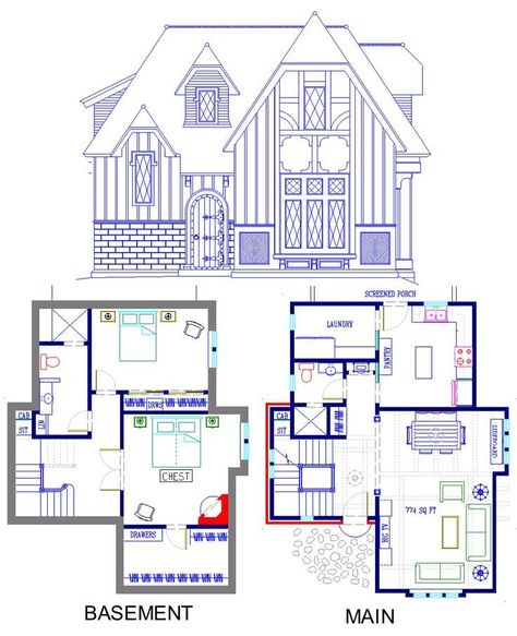 bloxburg small house layouts Small Gothic House Plans, Small Victorian Homes Floor Plans, Bloxburg Small House Ideas, Small Gothic House, Tiny Victorian House, Small Victorian House Plans, Gothic Victorian House Plans, Family Home Bloxburg, Victorian Homes Floor Plans