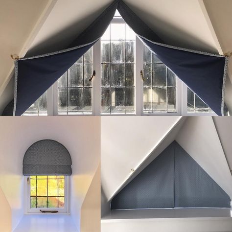 Curtains Triangle Window, Triangle Window Curtains Diy, Triangular Window Curtains, Triangular Window Coverings, Triangle Window Blinds, Triangular Curtains, Triangle Window Coverings, Triangle Window Curtains, Triangular Windows