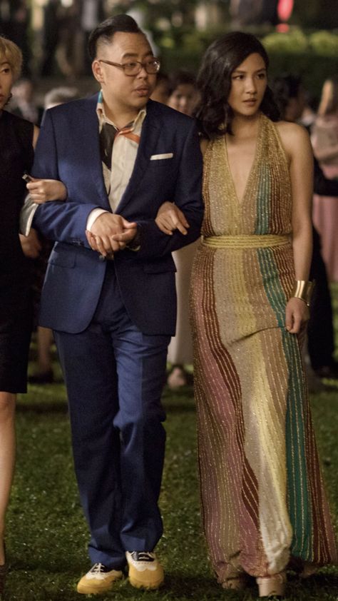 Rachel Chu(Constance Wu) in #Missoni in Crazy Rich Asian Rachel Chu Crazy Rich Asians Outfits, Rachel Chu Crazy Rich Asians, Crazy Rich Asians Dress, Crazy Rich Asians Outfits Ideas, Crazy Rich Asians Fashion, Astrid Aesthetic, Crazy Rich Asians Outfits, Rachel Chu, Queen Diana