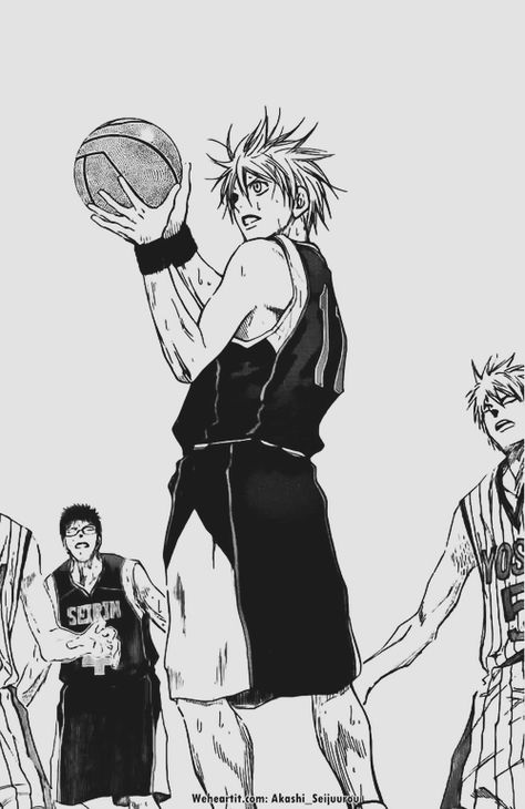 Tetsuya Kuroko, Kuroko's Basketball, No Basket, Kuroko No Basket, We Heart It, Basketball, Anime