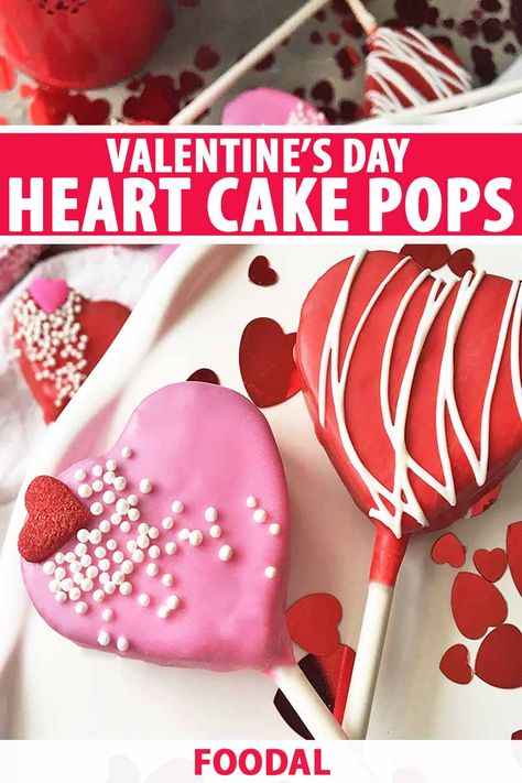 Red Velvet Cake Filling, Valentine Sweet Treats, Cake Valentine, Heart Cake Pops, Valentine Cake Pop, Cake Filling, Heart Cakes, Cake Pop Recipe, Valentine Desserts