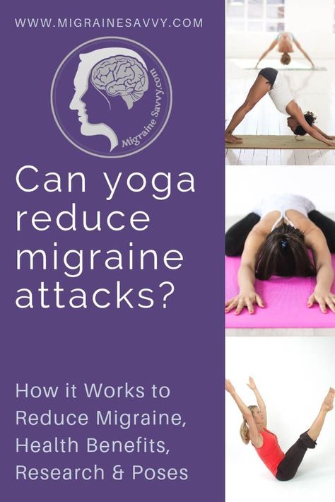 Yoga and How it Works for Migraine Reduction @migrainesavvy #migrainerelief #stopmigraines #migraineheadaches Migraine Yoga, Migraine Facts, Migraine Pressure Points, Headache Diet, Yoga For Migraines, Migraine Remedies, Migraine Awareness, Migraine Help, Headache Relief Instant