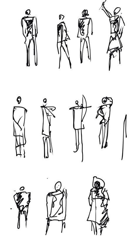 Quick Figure Sketches, How To Draw Quick Sketches Of People, People Architecture Drawing, Small People Drawing, Section Architecture Drawing, Architecture People Figures, People Line Drawing, Quick Sketches Of People, Sketch Of A Person