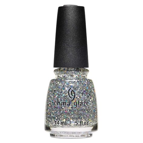 PRICES MAY VARY. Disco Diva Vibes: Sparkle like no one can! Our China Glaze Disco Ball Drop is the ultimate party on your fingertips. Packed with a mix of rainbow reflective specks and shining silver glitter. It's like tossing a handful of confetti to celebrate your style. Perfect for standalone use, but also serves as a fantastic glitter layer to elevate your favorite nail color. Feel-Good Fun: Disco Ball Drop is all about that guilt-free all-out glam that lets you slay the night away. Crafted Glaze Nail Polish, Nails 2017, China Glaze Nail Polish, Red Carpet Manicure, Edge Nails, Opi Infinite Shine, Strip Eyelashes, Ebay Store Design, Ball Drop