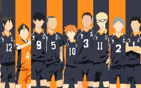 Haikyuu Aesthetic Wallpaper Desktop, Anime Computer Wallpaper, Volleyball Wallpaper, Team Wallpaper, Haikyuu Kageyama, Haikyuu Karasuno, Haikyuu Wallpaper, Japon Illustration, Haikyuu Manga