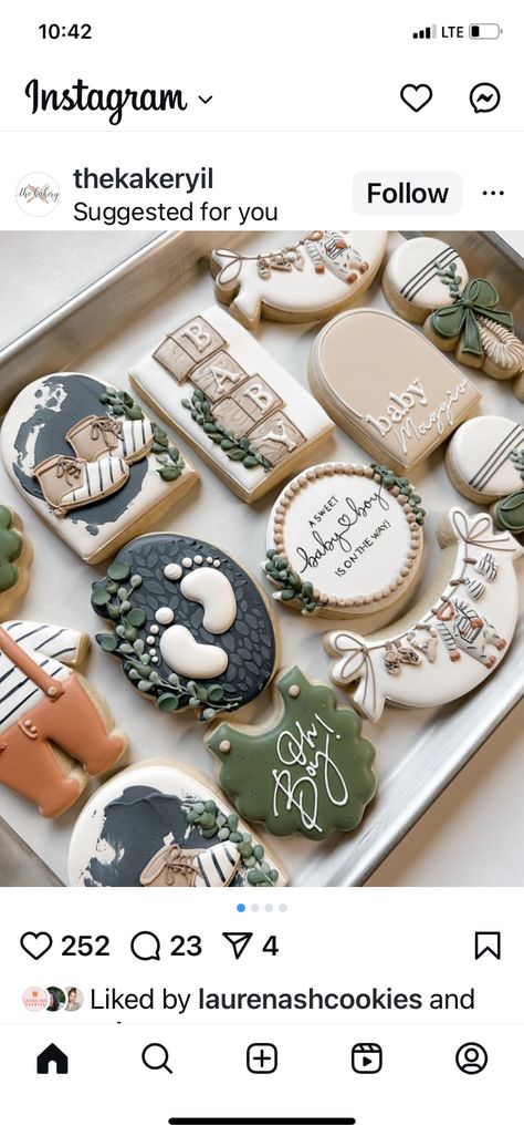 Fall Baby Shower Cookies Boy, Woodland Baby Shower Cookies, Tree Cookies, Shower Cookies, Baby Cookies, Baby Shower Cookies, Baby Shower Fall, Fall Baby, Woodland Baby