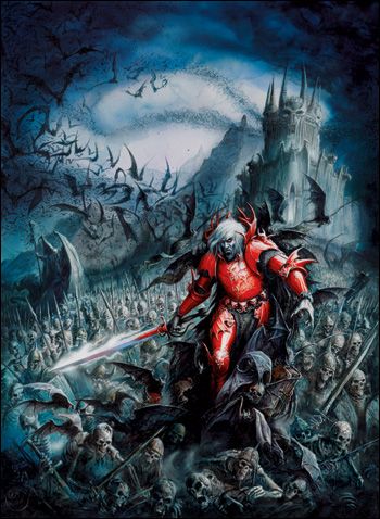 warhammer vampires Warhammer Vampire, Warhammer Vampire Counts, Vampire Counts, Dark Elves, Vampires And Werewolves, Tv Tropes, Warhammer 40k Art, Vampire Art, Fantasy Battle