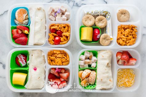 No Sandwich Lunches — What Lisa Cooks Plant Based Lunch Ideas, Non Sandwich Lunches, Vegan Lunch Box, Bean Burritos, Plant Based Lunch, Breakfast Low Carb, Overnight Oat, Healthy Recipe Videos, 1200 Calories