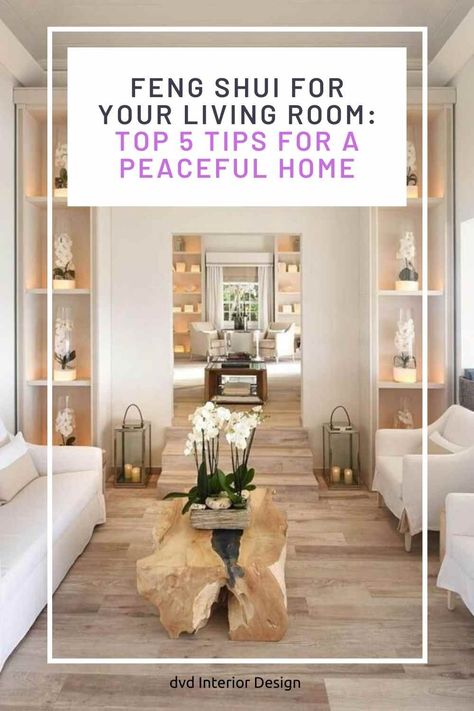 Feng Shui For Your Living Room: Top 5 Tips For A Peaceful Home Feng Shui Interior Design, Peaceful Decor, Living Arrangements, Feng Shui Living Room, Feng Shui Energy, Feng Shui Bedroom, Feng Shui House, Entry Decor, Peaceful Home