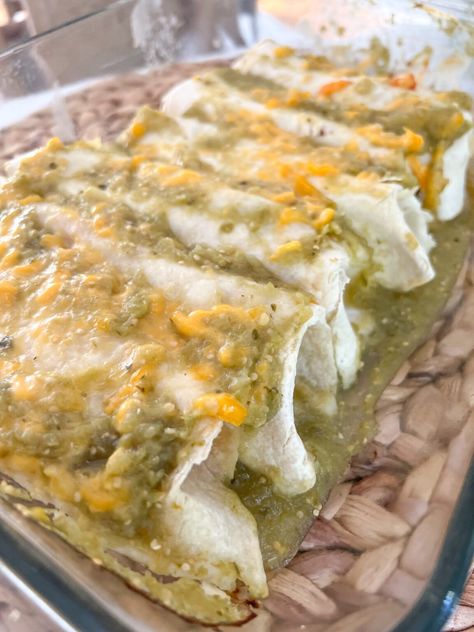 Dairy Free Enchiladas, Chili Chicken Enchiladas, My Dairy, Chicken Enchiladas Verde, Green Chili Chicken Enchiladas, Green Chili Enchiladas, Green Chicken Enchiladas, Chicken Enchiladas Recipe, Green Chili Chicken