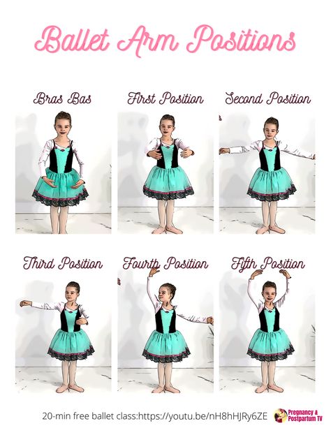 Baby Ballet Class Ideas, Ballet Arm Positions, Ballet For Kids, Ballet Arms, Preschool Ballet, Ballet Songs, Homeschool Themes, Teaching Ballet, Ballet Steps