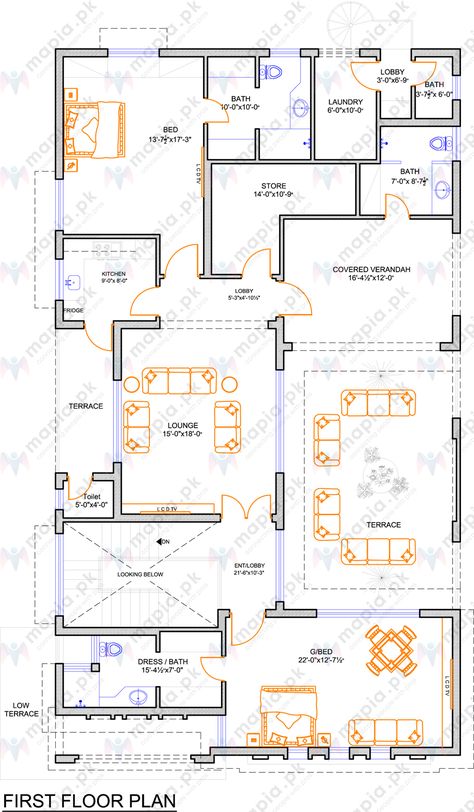 Kanal House Plan, Pool Layout, Elevation House, Home Map Design, Basement House Plans, Garden Farm, Modern Drawing, Building House Plans Designs, Building House