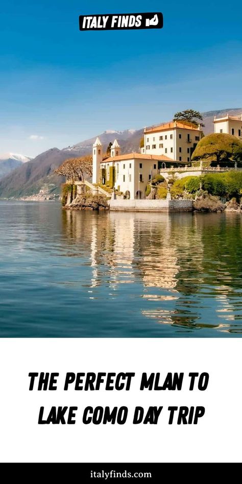 A Mlan to Lake Como day trip offers a retreat into tranquility and elegance.   Just a short drive from Milan Lake Como is a dreamlike escape.  There are many destinations and activities worth your time on a day trip from Milan to Lake Como, but if all you have is a day, you’ll have to pick and choose what you can fit into your day.  In this article I share how to do a Milan day trip to Lake Como and the best things to do for 1 day in Lake Como. Milan To Lake Como, Lakeside Cafe, Milan Hotel, Milan Cathedral, Lake Como Italy, Italy Travel Guide, Como Italy, Lake Garda, Medieval Town