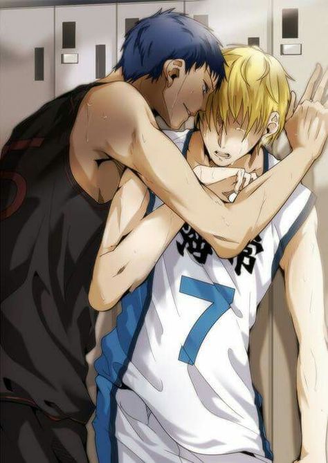 AoKise / this looks like after their game in s1 idk man fuckin cute Anime Basket, Ryota Kise, Aomine Kuroko, Midorima Shintarou, Kise Ryouta, Crying Face, Kagami Taiga, Generation Of Miracles, Kuroko Tetsuya