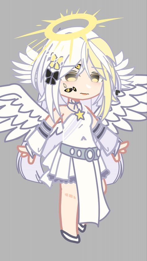 Gacha Club Oc, Angel Outfit, Emoji Art, Girl Code, Club Outfit Ideas, Club Life, The Angel, Gacha Club, Club Outfits