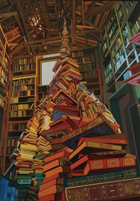 Big Library, Magical Library, Dream Library, Kids Book Series, Library Aesthetic, Library Art, Book Writer, Page Turner, Book Images