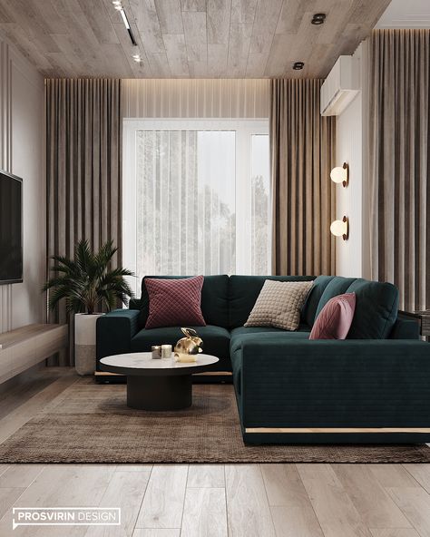 Living Room Designs Modern, Contemporary Living Room Design, Living Room Sofa Design, Living Room Design Decor, Living Room Decor Modern, Living Room Decor Apartment, House Interior Decor, Home Room Design, Small Living Room