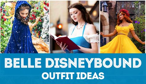 So many ideas for your Belle Disneybound outfit! Disneybounding as Belle is easy when you get motivated by this Beauty and the Beast-inspired collection. Disney Bounding Beauty And The Beast, Beauty And The Beast Bounding, Beauty And The Beast Outfit Ideas, Belle Disney Outfit, Disney Bounding Belle, Belle Outfit Ideas Disney, Beauty And The Beast Disneybound, Plus Size Disney Outfits, Belle Inspired Outfits