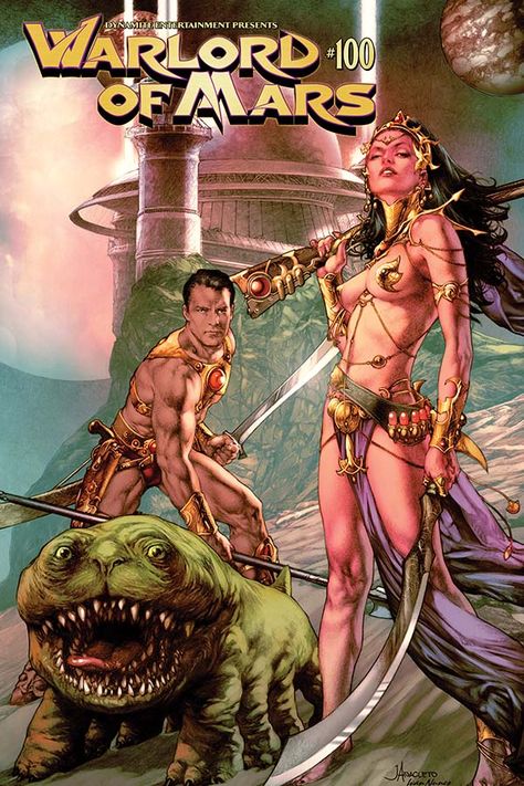 Jay Anacleto, A Princess Of Mars, John Carter Of Mars, Edgar Rice Burroughs, Sci Fi Comics, Pop Culture Art, Pulp Art, Science Fiction Art, Fantasy Illustration