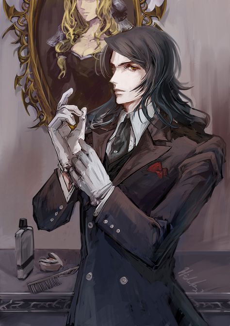 Genya Arikado, Anime Vampire Guy, Vampire Guy, Vampire Male, Alucard Castlevania, Castlevania Wallpaper, Castlevania Anime, Art People, Vampire Art