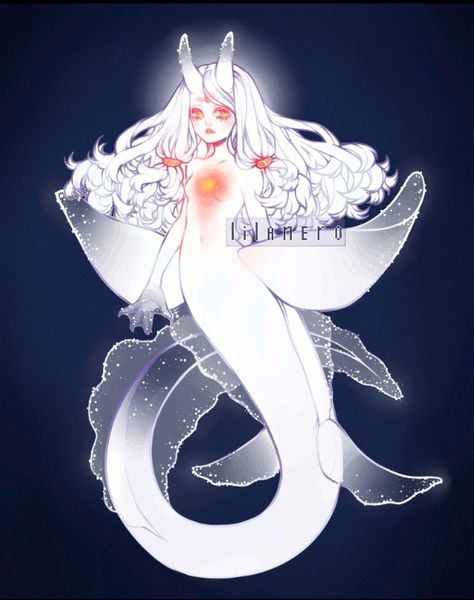 Sea Angel Character Design, Sea Angel Oc, Sea Slug Oc, Sea Angel Art, Angel Mermaid, Sea Angel, Mermaid Drawings, Mermaid Art, Creative Drawing