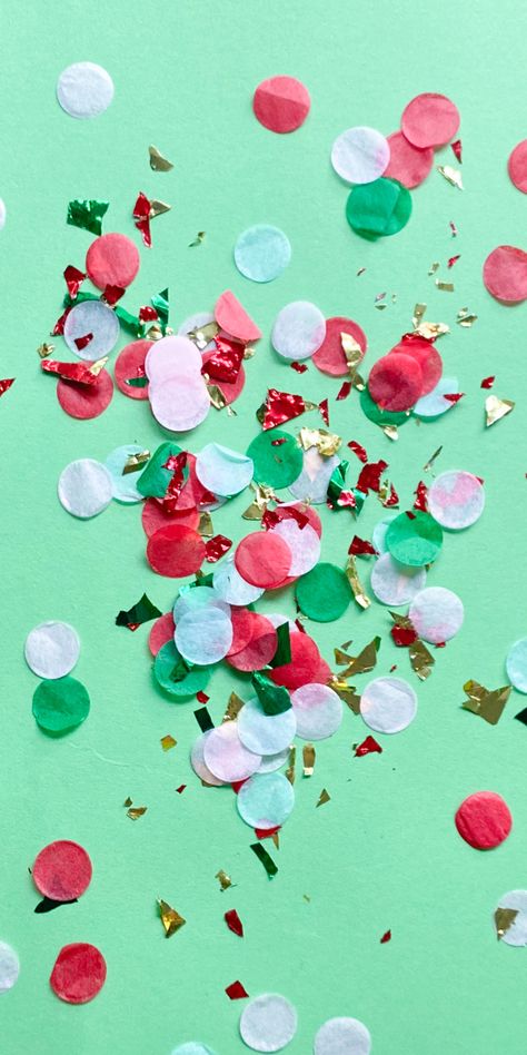 Studio Pep handmade confetti Candy Cane + Evergreen Confetti to make the perfect red and green Christmas party confetti Red And Green Christmas Party, Green Christmas Party, Handmade Confetti, Christmas Confetti, Bingo Party, Christmas Party Ideas, Red And Green Christmas, Star Banner, Red Green Christmas