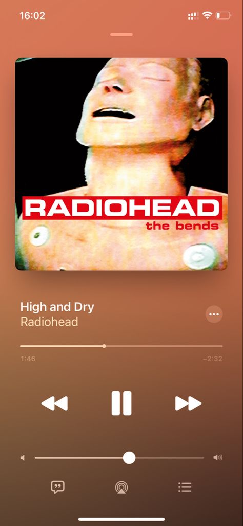 Just Radiohead, Radiohead The Bends, High And Dry, Nice Dream, Thom Yorke, Fade Out, Song Time, Song Playlist, Radiohead