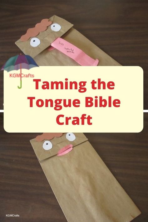 The taming the tongue Bible craft is fun and easy to make. Your Sunday school class will have fun while learning about this serious subject. Taming The Tongue Bible Craft, Mouth Craft Preschool, Tame The Tongue Craft, Taming The Tongue Craft, Games For Sunday School Kids, Taming The Tongue, Jesus Preschool, Bible Help, Toddler Sunday School