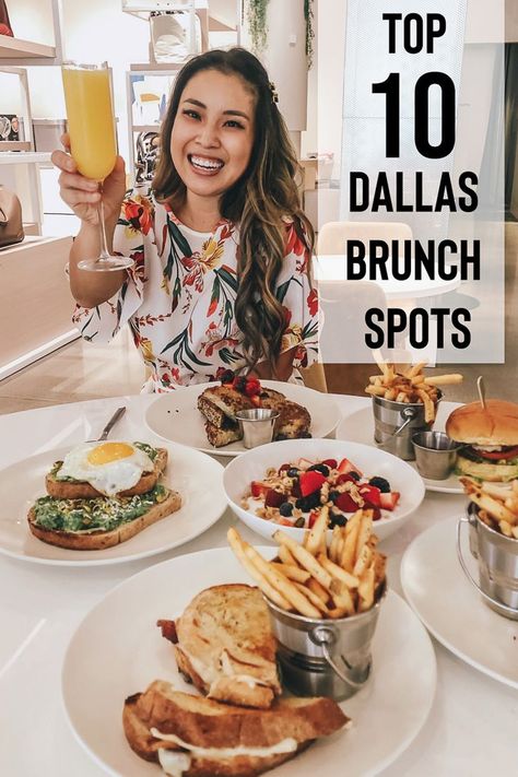 Top US Dallas blog, Cute and Little, features the top 10 Best Brunch In Dallas Locations. Click now for more details on these amazing places! Best Brunch In Dallas, Dallas Brunch, Places In Dallas, Texas Restaurants, Chicken N Waffles, Dallas Hotels, Dallas Food, Dallas Travel, Bread Winners