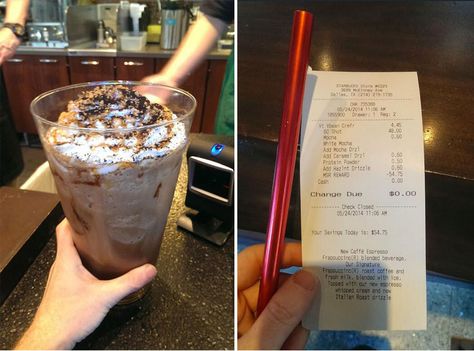 By the Numbers: Starbucks' Sexagintuple Vanilla Bean Mocha Frappuccino Coffee Flatlay, Coffee Tumblr, Mocha Frappuccino, Coffee Infographic, Expensive Coffee, Coffee Barista, Starbucks Drink, Starbucks Secret Menu, How To Order Coffee