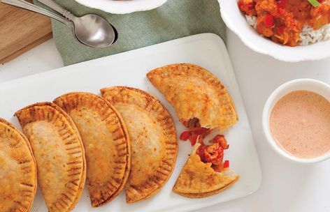 Crawfish Hand Pies and Creole Mayo Crawfish Pies, Crawfish Pie, Empanada Dough, Crawfish Recipes, Empanadas Dough, Louisiana Seafood, Crawfish Etouffee, New Orleans Recipes, Cajun Creole Recipes