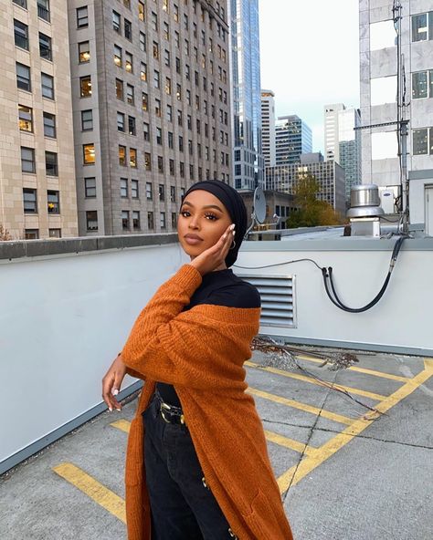 S A B R I N A on Instagram: “Choose your own happiness always 🕊🧡” Hijabi Fits, Modern Hijab, Modesty Outfits, Mode Turban, Hijabi Fashion Casual, Hijab Fashion Inspiration, Modest Wear, Hijabi Fashion, Indie Outfits