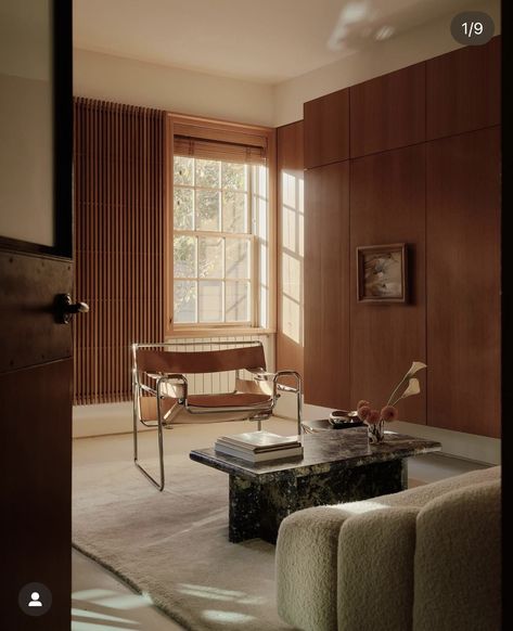 West Village Townhouse, New York Townhouse, Large Curtains, Arch House, Townhouse Designs, 아파트 인테리어, Club Room, West Village, Parisian Chic