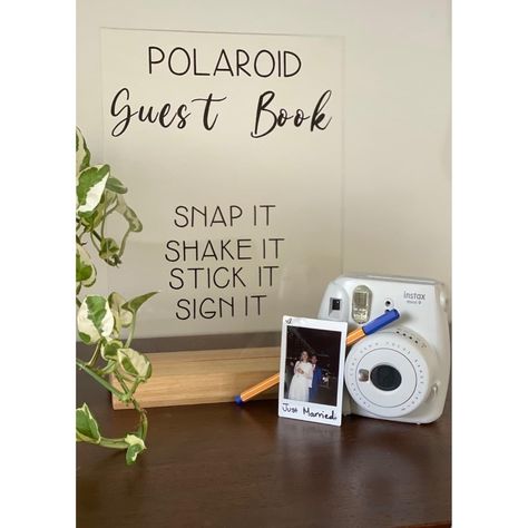 Great Idea for Milestone Birthday Parties First Birthday Polaroid Book, Birthday Polaroid, Instax Ideas, Polaroid Book, Polaroid Guest Book, Milestone Birthday Party, Milestone Birthday, 50th Birthday Party, First Birthday Party