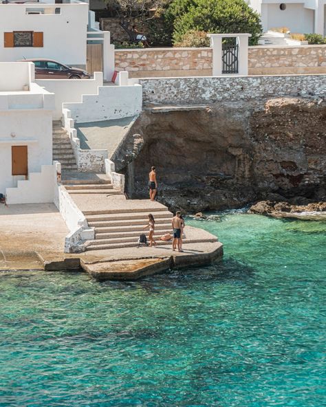 The Cyclades: where the sun meets the sea and dreams come alive 🤍 . . #greecestagram #cyclades #sifnos #summermoments #greekislands #greece_travel #travelgoals #wu_greece #explorepage #photography #kamaressifnos #islandhopping #meet__greece Sifnos Greece, Island Hopping, Travel Goals, Greece Travel, Greek Islands, The Sea, The Sun, Greece, Sun