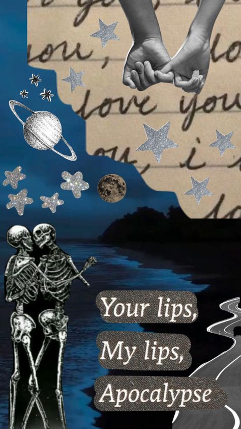 your lips my lips, apocalypse <3 Ur Lips My Lips Apocalypse Lyrics, Your Lips My Lips Apocalypse Wallpaper, Your Lips My Lips Apocalypse Aesthetic, Apocalypse Drawing, Your Lips My Lips Apocalypse, Apocalypse Aesthetic, Color Drawing Art, Anime Head, Wallpapers Quotes