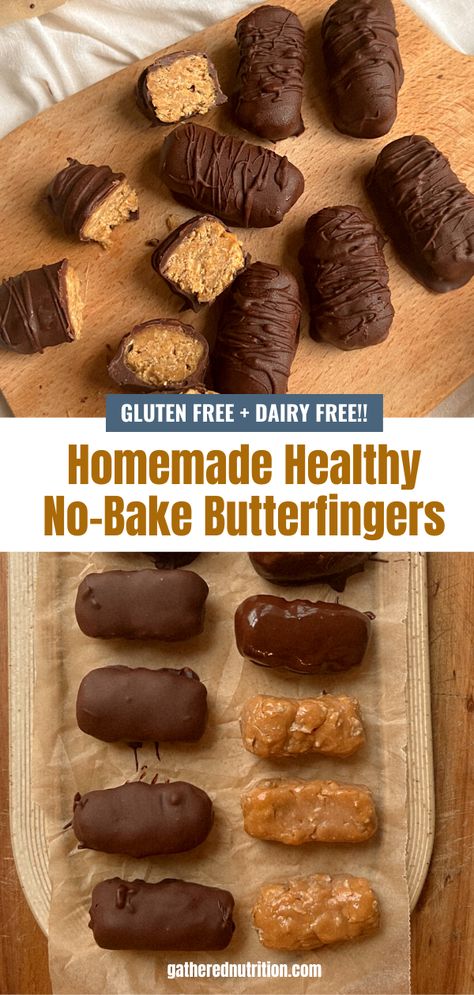 Healthy Delicious Dessert Recipes, Not Chocolate Desserts, Savory Dairy Free Snacks, Dairy Free Snacks Store Bought Walmart, Braces Friendly Desserts, High Protein No Bake Energy Balls, Healthy Butter Fingers, Gluten And Dairy Free Candy, Healthy 3 Ingredient Desserts