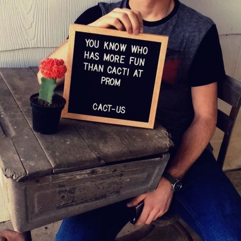 Cactus Promposal 2023 Promposal, Promposal Answer Ideas, Bestie Promposal, Funny Promposals, Prom Captions For Instagram, Dance Answers, Homecoming Dance Proposal, Prom Asks, Prom Checklist