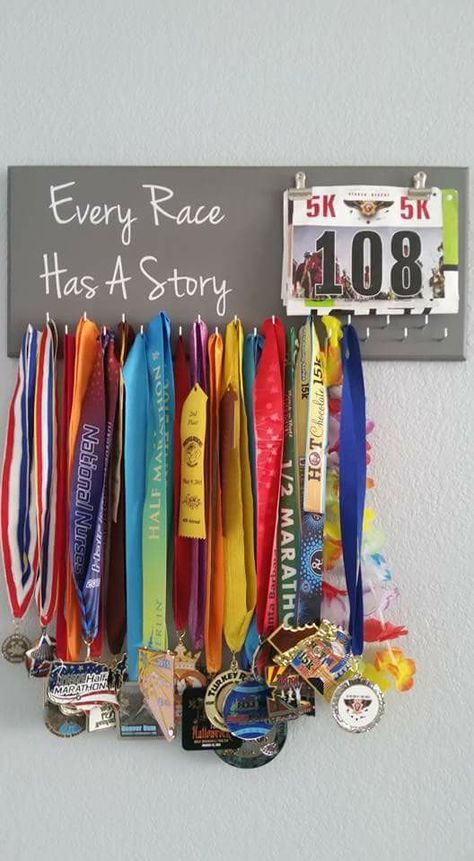 Race Medal Displays, Running Medal Display, Running Medal Holder, Medal Hanger Display, Running Medal, Race Medal, Running Medals, Medal Holder, Running Plan