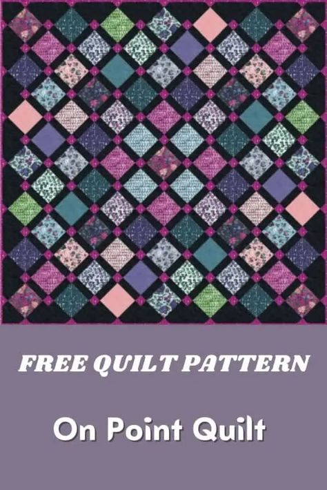 On Point Quilt Patterns, Queen Size Quilt Patterns, Stained Glass Quilt Patterns, Japanese Quilt Patterns, Free Quilt Tutorials, Moon Quilt, Stained Glass Quilt, Japanese Quilts, Scrap Quilt Patterns