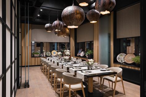 Vietnam Restaurant, Sergey Makhno, Tatami Room, Maze Design, Chief Architect, Vip Room, Private Dining Room, Sushi Bar, Restaurant Interior Design