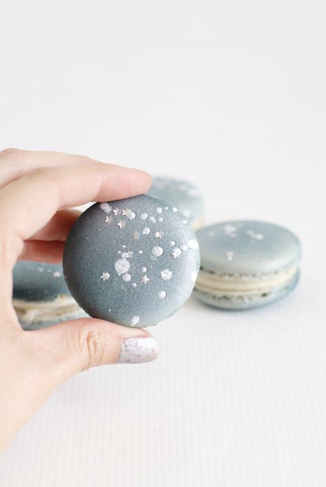 Macarons – The Moon and the Stars | brandin michelle The Moon And The Stars, Tweedle Dee, Outer Space Party, Party Topper, Moon Baby Shower, Moon Party, Outer Space Birthday, Space Birthday Party, Space Birthday