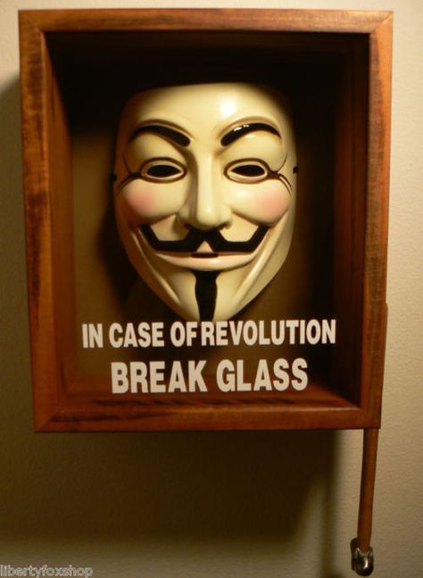 Sean Mcguire, V Pour Vendetta, Guy Fawkes Mask, Anonymous Mask, Google Glass, V For Vendetta, Guy Fawkes, Broken Glass, Nerd Alert