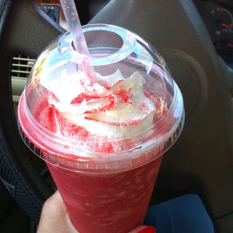 Red velvet frappe! Red Velvet Frappe, Red Velvet Ice, Frappe, Refreshing Drinks, Red Velvet, Ice Cream, Velvet, Drinks, Red