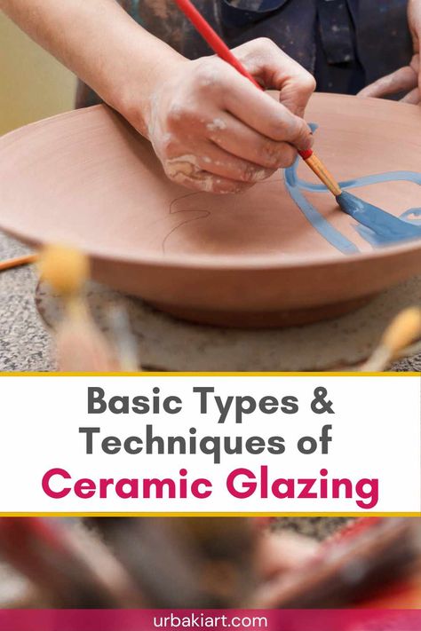 Glazing is a means of adding colors to your pottery. It adds a beautiful touch of finesse to ceramic pieces, giving them gorgeous vibrant colors, bold textures, and a smooth finish. There are many ways to apply nail polish, some more complicated than others. Watching this video you can learn the different types of ceramic glazes and the application techniques to achieve a wide variety of effects. The creator of this video will give you all the information you need about ceramic glazes to... Ceramic Painting Techniques Tips, Tips For Painting Pottery, Cool Glazing Techniques Ceramic Art, Pottery Finishing Techniques, Glazed Ceramic Sculpture, Diy Ceramic Glaze, Glaze Colors For Pottery, Pottery Glazing Techniques Tutorials, Glazing Ceramics Techniques