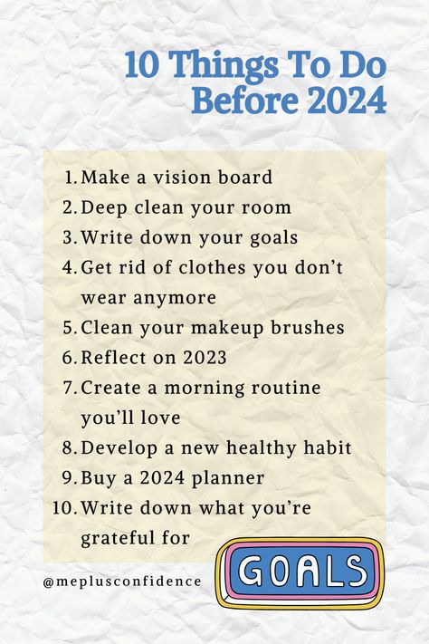 Things To Do Before The Year Ends, Before The Year Ends Quotes, Things I’ve Learned This Year, End Of Month Journal Prompts, Goals For The Next 3 Months, Improve Myself, Before The New Year, Clean Your Room, Making A Vision Board