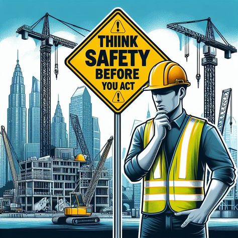 Safety is no accident.  Take a moment to assess before you act  #safety #security #quality #community #Accidente #education #work #protection #SSTC #jblifting #JBLiftingDistributor Social Media Poster Drawing, Workplace Safety Quotes, Safety Pictures, Fire Safety Training, Safety Quotes, Construction Marketing, Worker Safety, Safety Procedures, Safety Posters